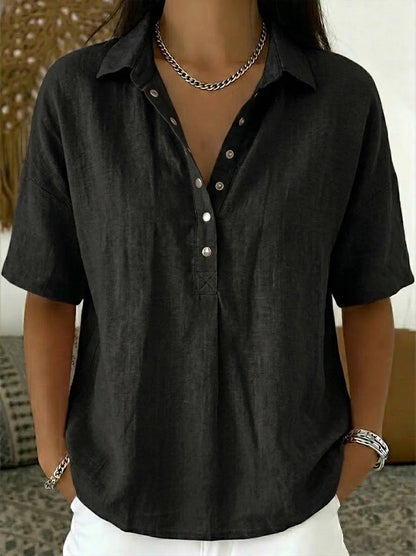 women's casual button shirt