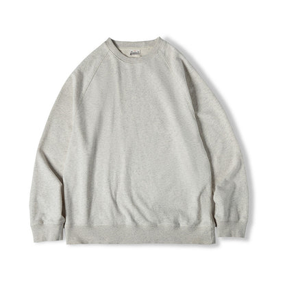 Retro Washed Round Neck Sweater