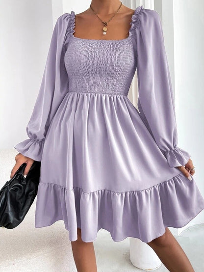 women's flared swing dress