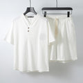 Loose Linen Menswear Clothing Two-Piece Set