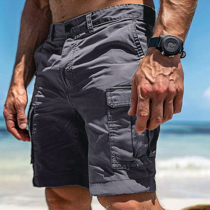 Men's Multi-Pocket Cargo Shorts