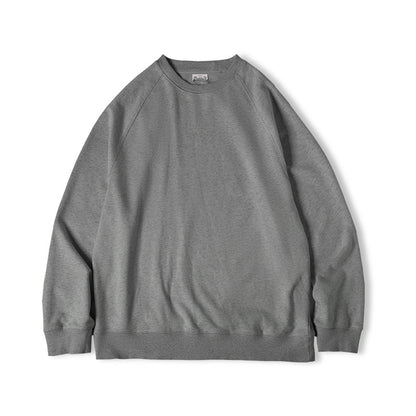 Retro Washed Round Neck Sweater