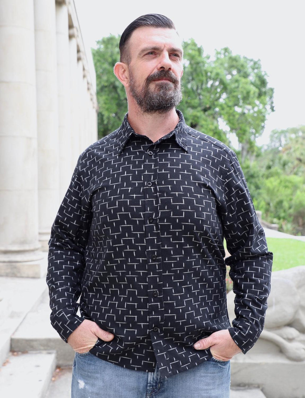 Cirrus Men's Button-Down Shirt