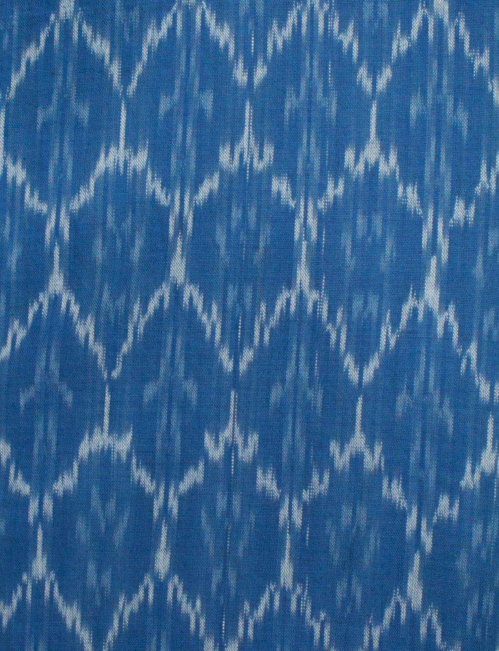 Cobalt Blue Men's Button-Down Shirt