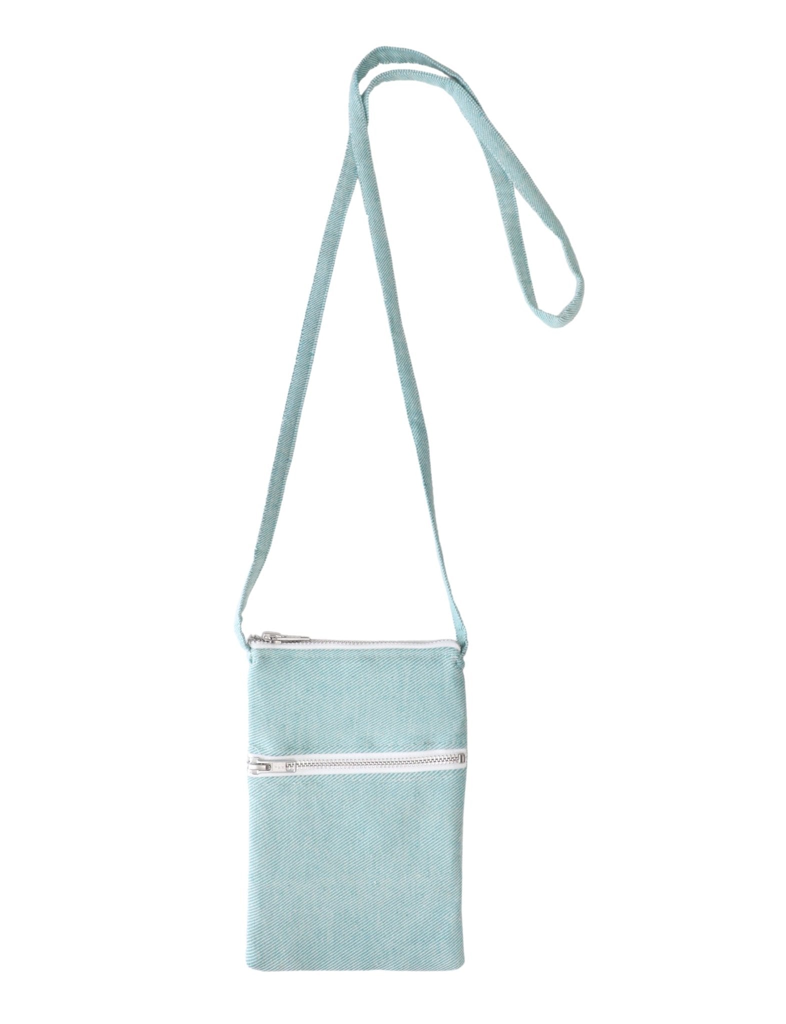 Compact Travel Crossbody Bag – Handwoven Cotton, Multiple Prints