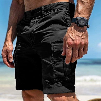 Men's Multi-Pocket Cargo Shorts