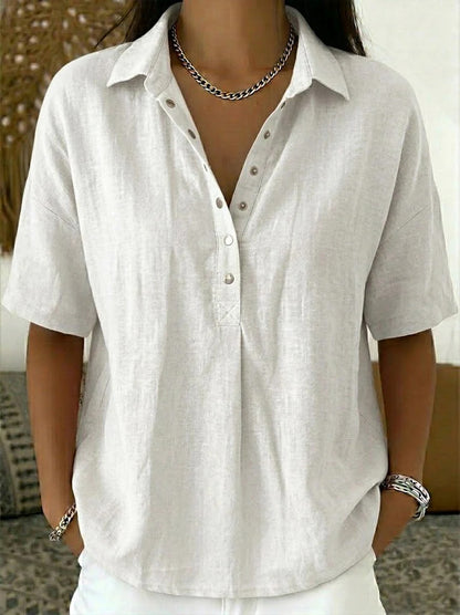 women's casual button shirt
