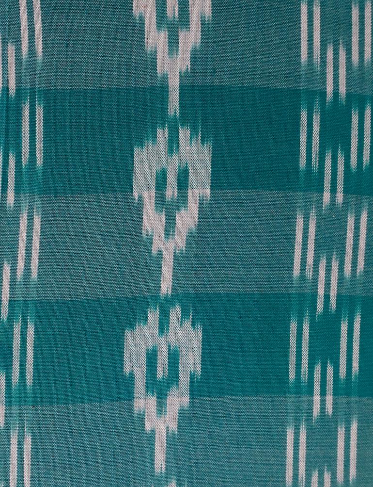 Nilena Turquoise Handwoven Ikat Jacket – Final Sale
