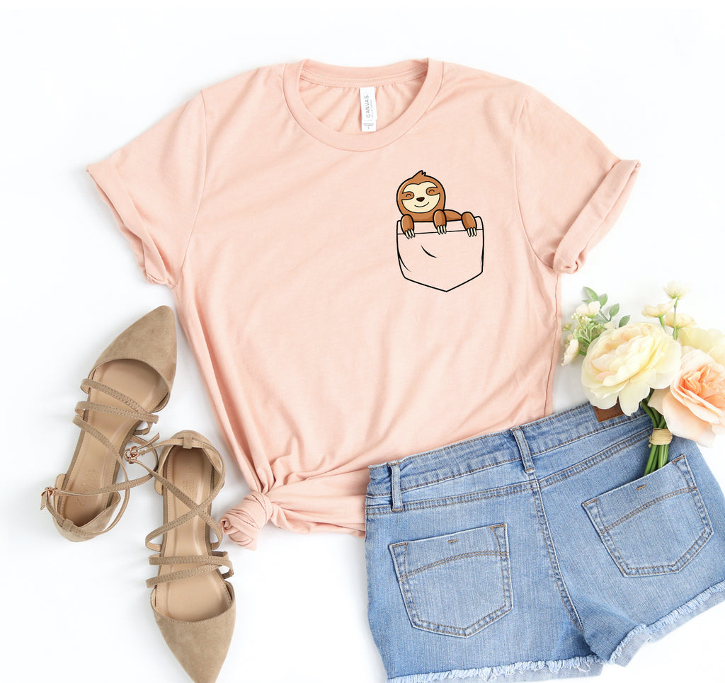 Pocket Sloth Unisex T-Shirt