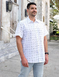 Second Line Organic Cotton Men's Button Down Shirt