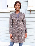 Terrazo Organic Cotton Fleece Coat – Final Sale
